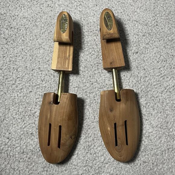 Allen Edmonds Shoe Trees Large Wood Cedar Stretcher Inserts USA - Picture 1 of 14